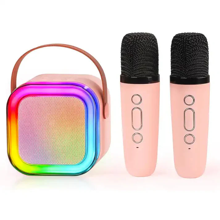 Wireless Karaoke Mic Set – Portable Bluetooth Speaker